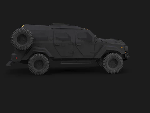 Gurkha LAPV Modello 3D