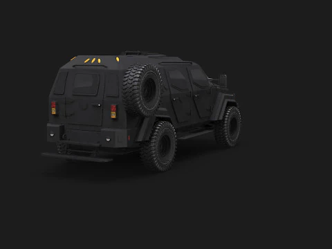 Gurkha LAPV Modello 3D