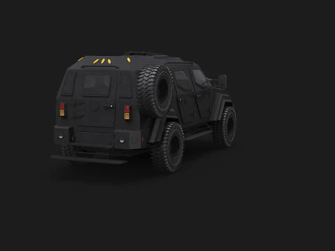 Gurkha LAPV Modello 3D