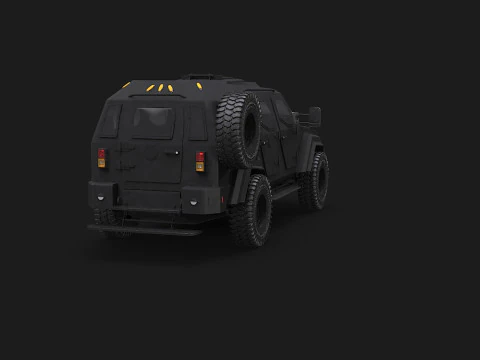 Gurkha LAPV Modello 3D