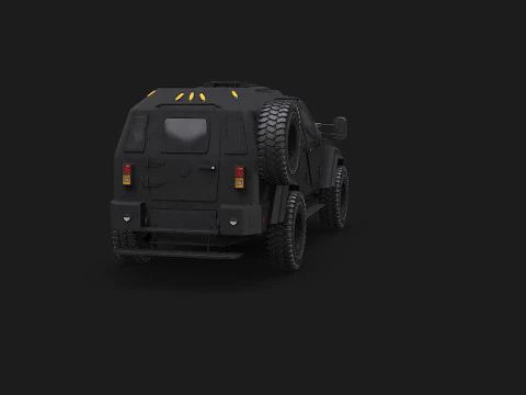 Gurkha LAPV Modello 3D