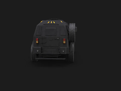 Gurkha LAPV Modello 3D