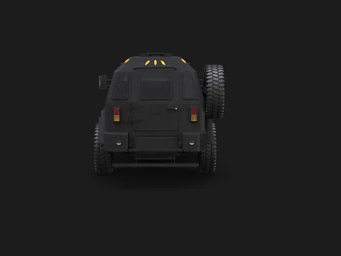 Gurkha LAPV Modello 3D