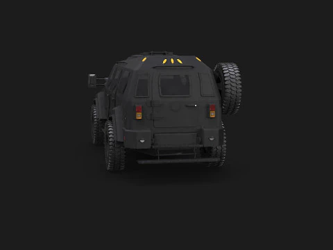 Gurkha LAPV Modello 3D