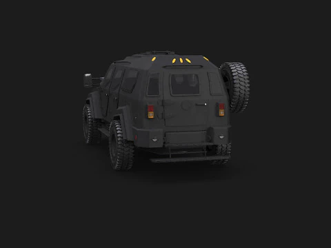 Gurkha LAPV Modello 3D