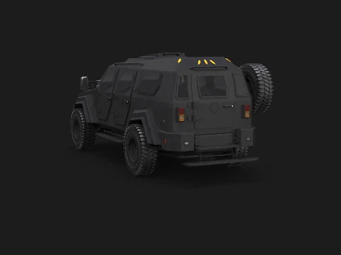 Gurkha LAPV Modello 3D