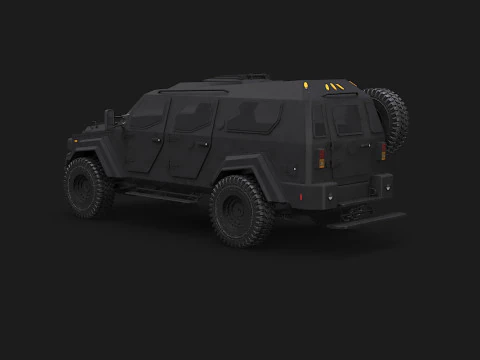 Gurkha LAPV Modello 3D