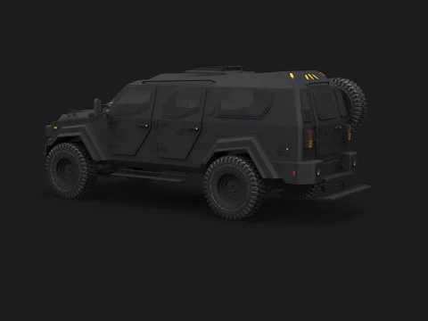 Gurkha LAPV Modello 3D