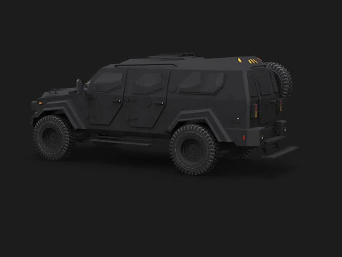 Gurkha LAPV Modello 3D