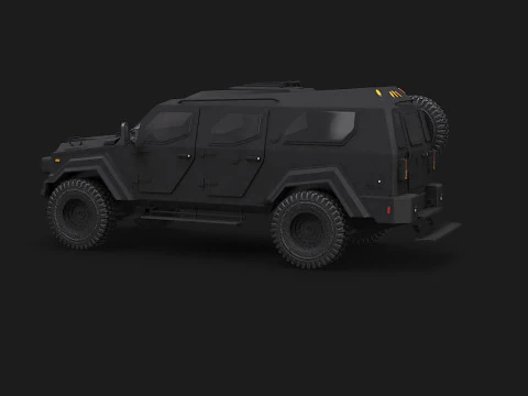 Gurkha LAPV Modello 3D