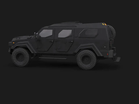 Gurkha LAPV Modello 3D