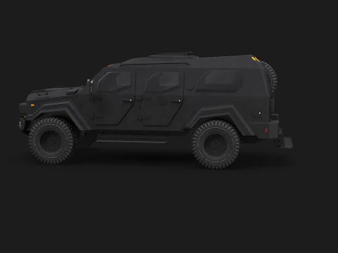 Gurkha LAPV Modello 3D