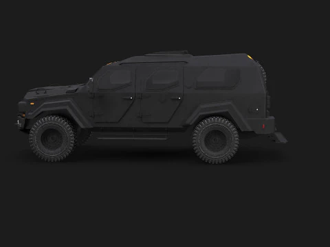 Gurkha LAPV Modello 3D