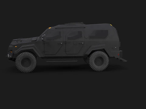 Gurkha LAPV Modello 3D