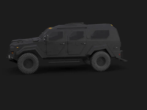 Gurkha LAPV Modello 3D
