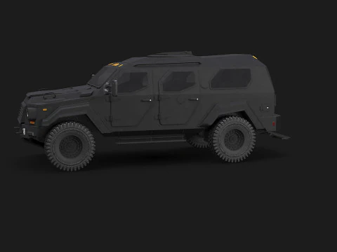 Gurkha LAPV Modello 3D