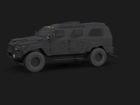 Gurkha LAPV Modello 3D