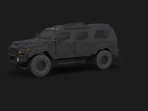 Gurkha LAPV Modello 3D
