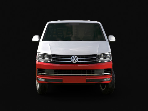 VW Multivan 2016 Modello 3D