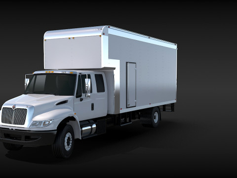 이동트럭 3D 모델
