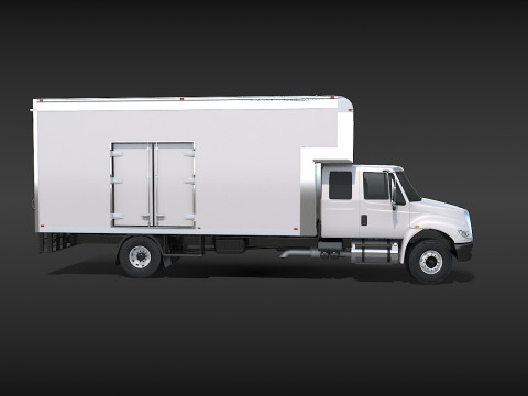 이동트럭 3D 모델