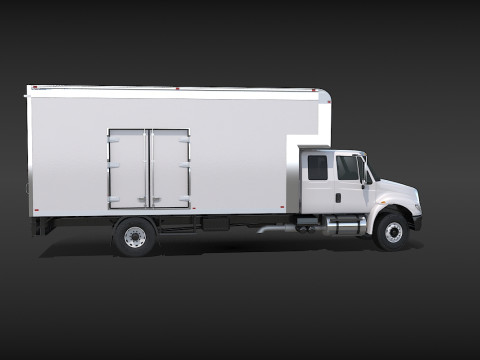 이동트럭 3D 모델