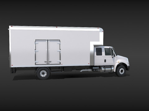 이동트럭 3D 모델