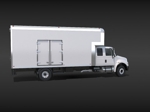 이동트럭 3D 모델