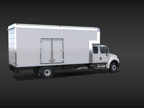 이동트럭 3D 모델