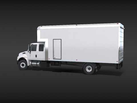 이동트럭 3D 모델