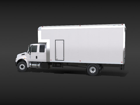 이동트럭 3D 모델