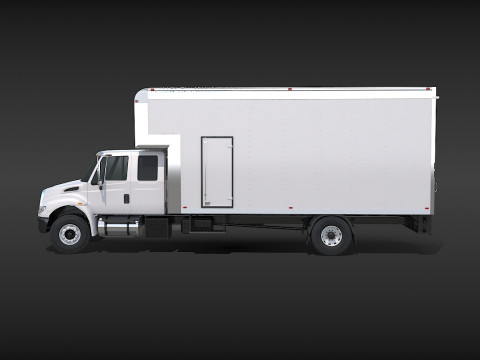 이동트럭 3D 모델