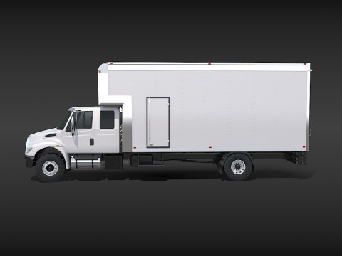이동트럭 3D 모델