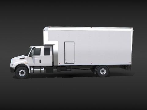 이동트럭 3D 모델