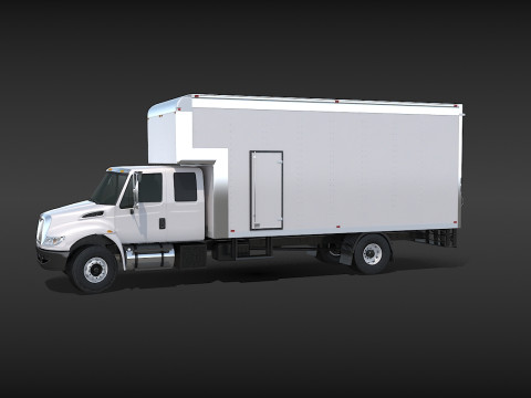 이동트럭 3D 모델