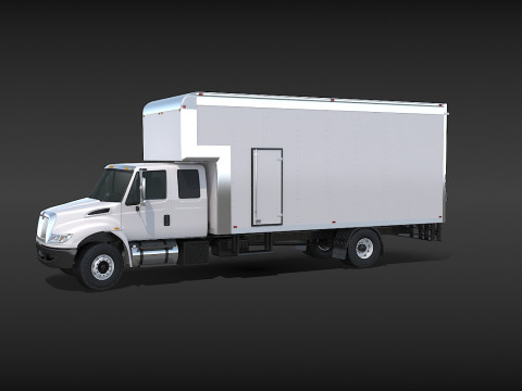 이동트럭 3D 모델