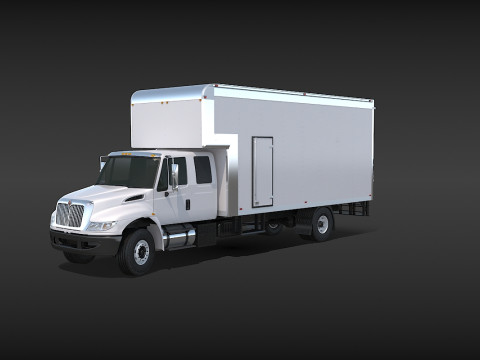 이동트럭 3D 모델