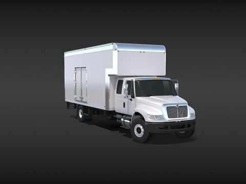 이동트럭 3D 모델