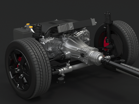 RAYOS X AWD h&iacute;brido suave MHEV Modelo 3D