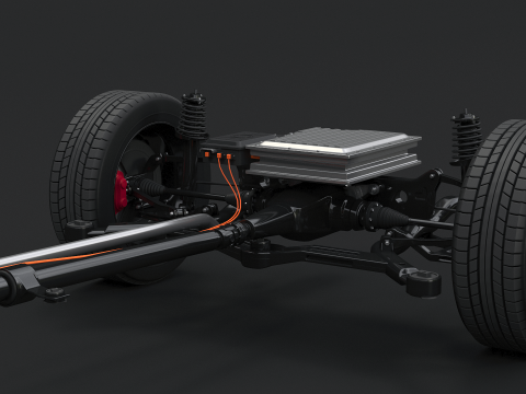 RAYOS X AWD h&iacute;brido suave MHEV Modelo 3D