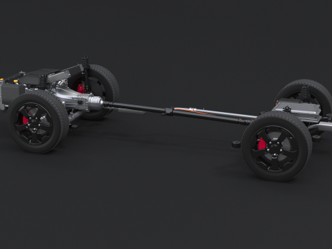 RAYOS X AWD h&iacute;brido suave MHEV Modelo 3D