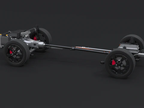 MHEV Mild-Hybrid AWD X-RAY Modello 3D