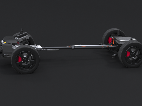 RAYOS X AWD h&iacute;brido suave MHEV Modelo 3D