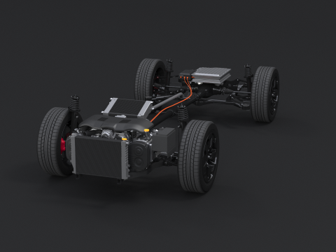 RAYOS X AWD h&iacute;brido suave MHEV Modelo 3D