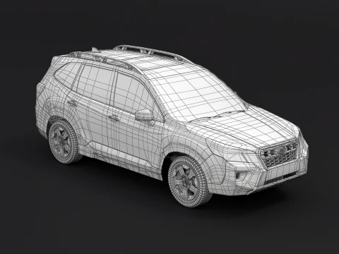 MHEV Mild-Hybrid AWD X-RAY Modello 3D
