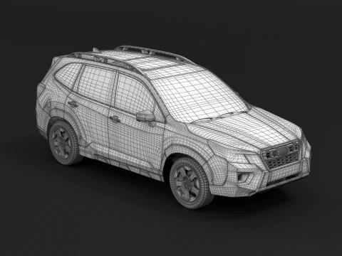 MHEV Mild-Hybrid AWD X-RAY Modello 3D