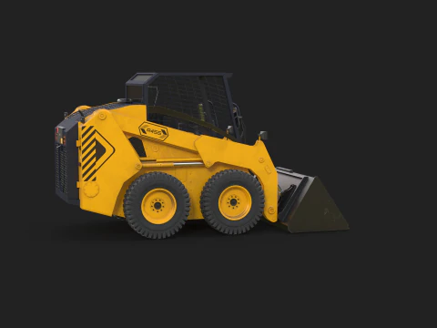 Minipala compatta moderna Modello 3D