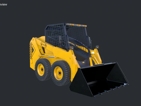 Minipala compatta moderna Modello 3D