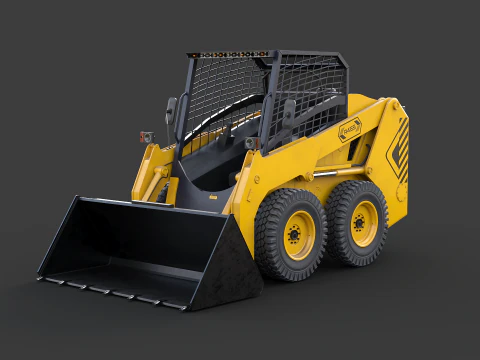 Minipala compatta moderna Modello 3D