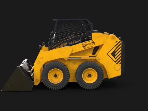 Minipala compatta moderna Modello 3D